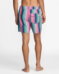 RVCA Resort Elastic 16" Swim Trunk - Flamingo
