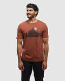 tentree Mens Peak T-Shirt - Sequoia Meteorite Black