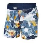 Saxx Vibe Underwear - Winter Skies- Navy