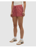 Tentree Women's Tencel Instow Regular Mid-Rise Pull-On Shorts - Rosewood