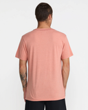RVCA Mens Big RVCA Short Sleeve Tee - Clay Orange