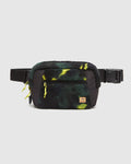 Tentree Valdes Hip Pack Bag - Meteorite Black / Borealis Print