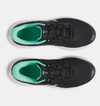 Under Armour Girls UA Pursuit 4 Shoes - Black / Comet Green - 001