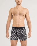 Saxx Droptemp™ Cooling Cotton Underwear - Flight Pattern - Black