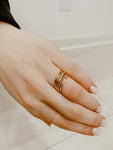Pura Vida Golden Ring Stack ~ Gold
