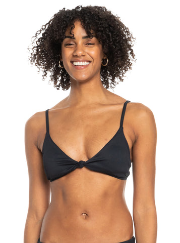 Roxy W Love The Surf Knot Bikini Top