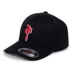 RDS Flexfit OG Puffy Hat - Black/Red