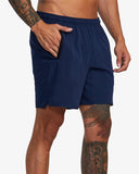 RVCA Mens Yogger Stretch 17" Short - Midnight
