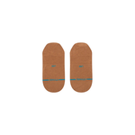 Stance Icon No Show Socks - Dark Oatmeal