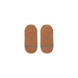 Stance Icon No Show Socks - Dark Oatmeal
