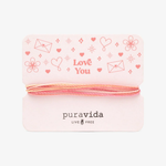 Pura Vida Bracelet ~ Love You Card
