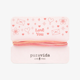 Pura Vida Bracelet ~ Love You Card