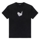 Ripndip Origami Tee - Black Vintage Wash