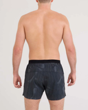 Saxx Mens Race Pace 2N1 5" Shorts - Smoke Camo - Dark Charcoal