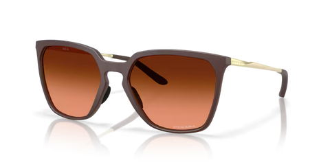 Oakley Sielo SQ Sunglasses - Matte Grenache W/ Prizm Brown Gradient