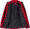 Volcom Mens Bowered Fleece Jacket - Lifeguard Red