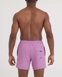 Saxx Mens Oh Buoy Volley 5" Swim Short - Dusty Lavender