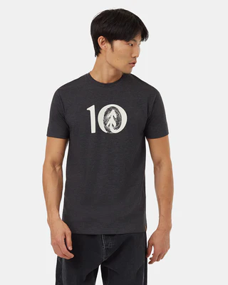 Tentree Mens Woodgrain Ten T-Shirt