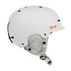 Spy Galactic MIPS Snow Helmet - White Light Gray Matte