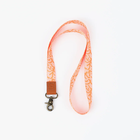 Thread Neck Lanyard - Coral Reef