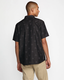 RVCA Mens Frame SS Shirt - Black Grey