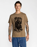 RVCA Mens Buffalo Short Sleeve Tee - Coyote