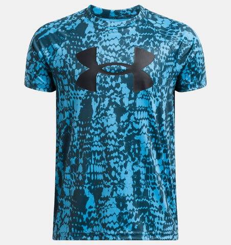 Under Armour Boys' UA Tech™ Big Logo Printed Short Sleeve