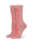 Stance Twenty Six Crew Socks - Dusty Rose