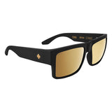 Spy Cyrus Sunglasses - Matte Black - Happy Bronze Gold Mirror