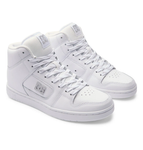 DC Womens Manteca 4 High-Top Shoes - White/Silver
