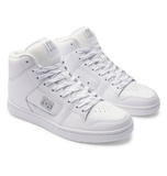 DC Womens Manteca 4 High-Top Shoes - White/Silver