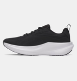 Under Armour Mens Assert 11 Running Shoes - Black / White - 001