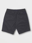 Volcom Mens Frickin Elastic Waist Shorts - Charcoal