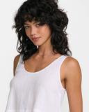 RVCA Womens New Yume Tank Top - Whisper White