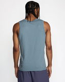 RVCA Mens Sport Vent Tank Top - Vintage Navy Heather