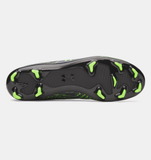 Under Armour Unisex UA Shadow Select 4 FG Soccer Cleats - Black / Titan Gray / Hyper Green - 001
