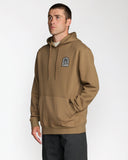 RVCA Mens Palm Grove Hoodie - Coyote