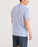 Saxx Mens Multi Sport Tech T-Shirt -Blue Heather
