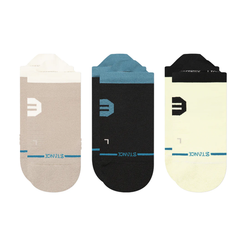 Stance Tabulus Light Tab Socks 3 Pack - String Grey