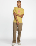RVCA Mens Easter Basket SS Tee - Saffron