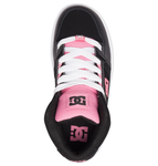 DC Kids Pure High-Top Shoes - Black/Pink