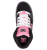 DC Kids Pure High-Top Shoes - Black/Pink