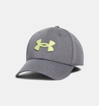 Under Armour Men's UA Blitzing Cap - Castlerock / Sonic Yellow - 025