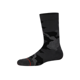 Saxx Mens Whole Package Crew Socks - Supersize Camo/Black