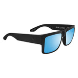 Spy Cyrus Sunglasses - Matte Black - Happy Ice Blue Mirror Polar