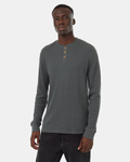 Tentree Mens TreeWaffle Longsleeve Henley