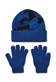 Under Armour UA Beanie Glove Set - Blue - 411