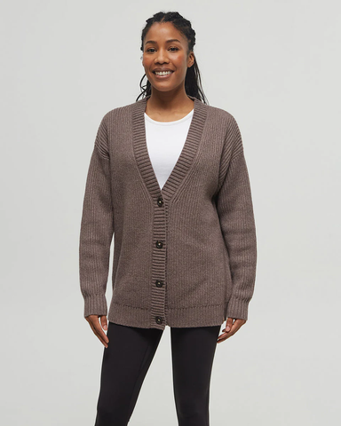 Tentree Women's Highline Oversized Button Cardigan