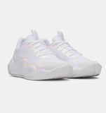 Under Armour Womens Ace Low 2 - White / Halo Gray - 101