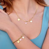 Pura Vida Harper Gold Charm ~ Daisy